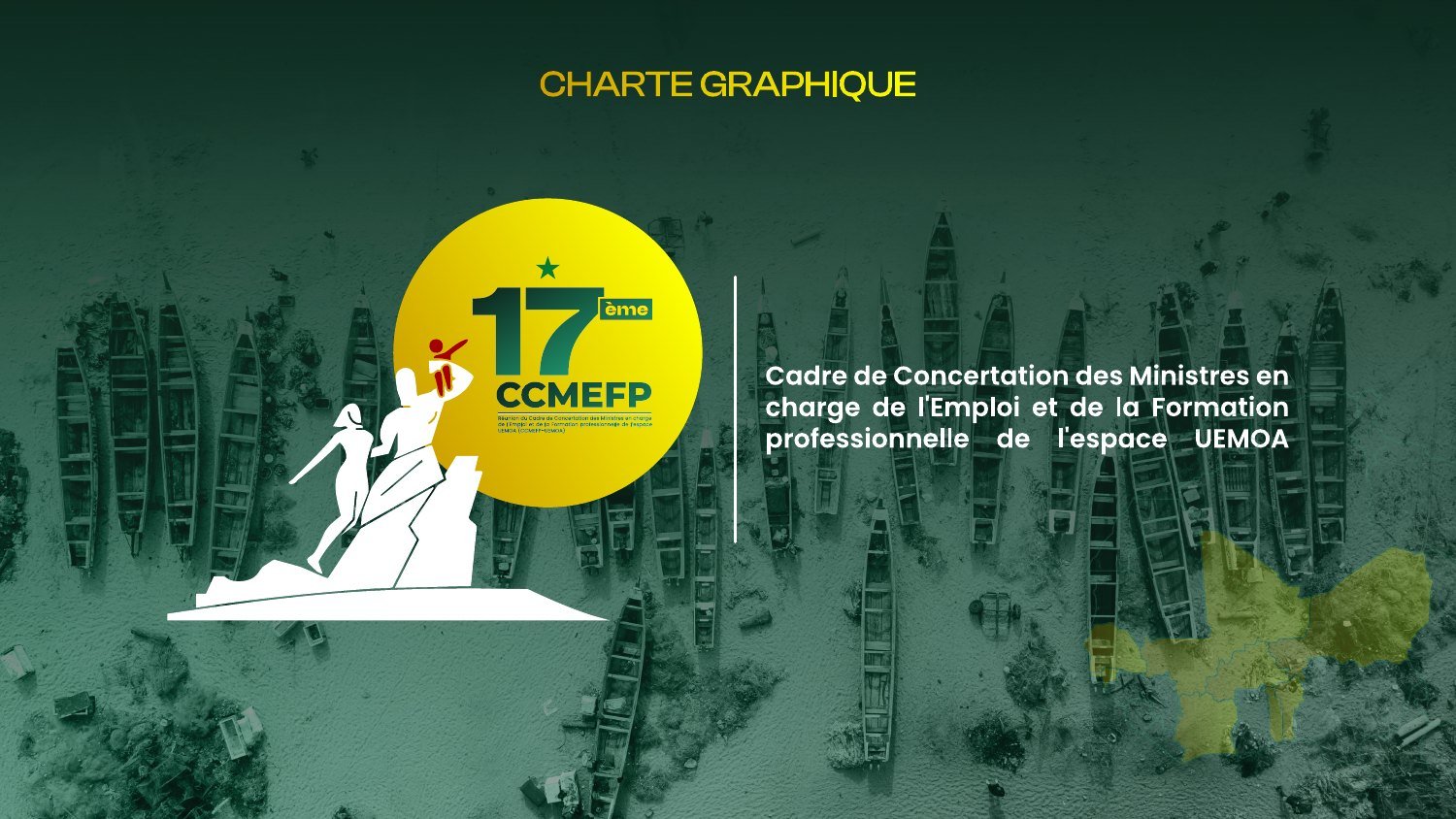 Charte graphique du Cadre de Concertation des ministres en charge de l’Emploi et de la Formation professionnelle de l’espace UEMOA